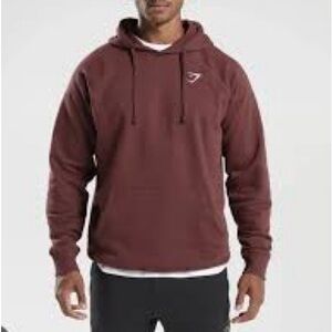 Gymshark Men’s Crest Hoodie Slim Fit Durable Gym WorkOut Athleisure Size Small